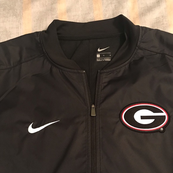 Nike UGA Short Sleeve Lockdown Jacket Large - Picture 4 of 6